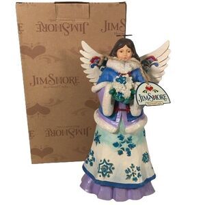 Jim Shore Heartwood Creek Snowflake Angel Winter Wonderland 4047658 NIB